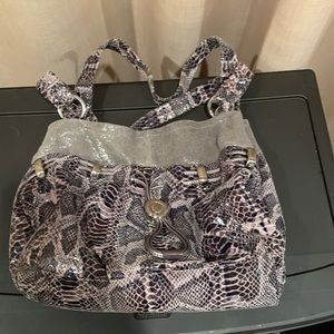 Snake skin purse